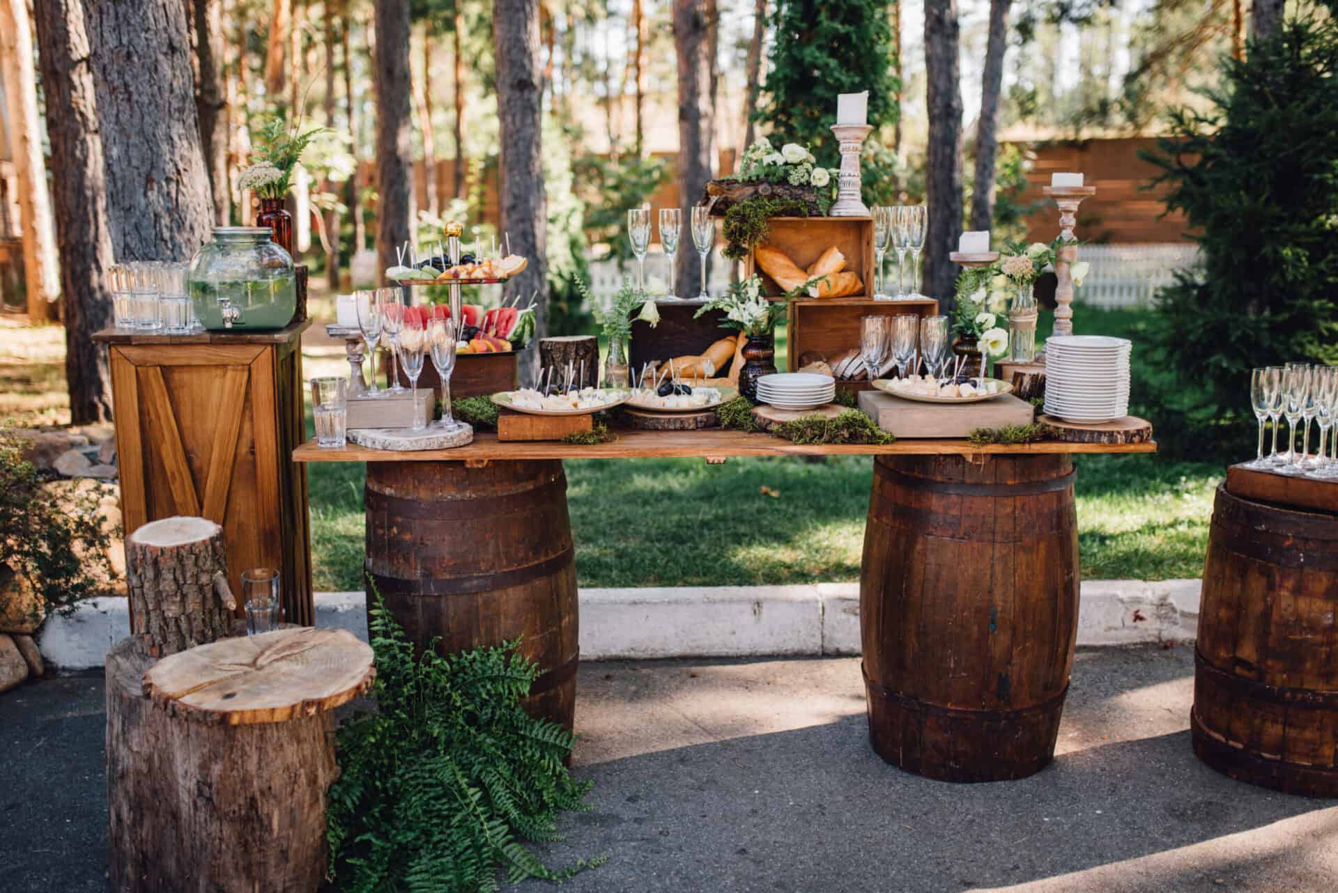 Hochzeits Buffet trauung